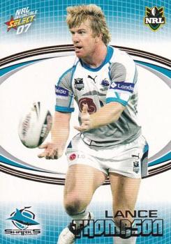 2007 Select NRL Invincible #047 Lance Thompson Front